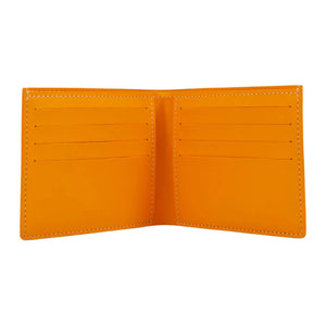 Goyard Mens Yellow Victoire Bi Fold Wallet