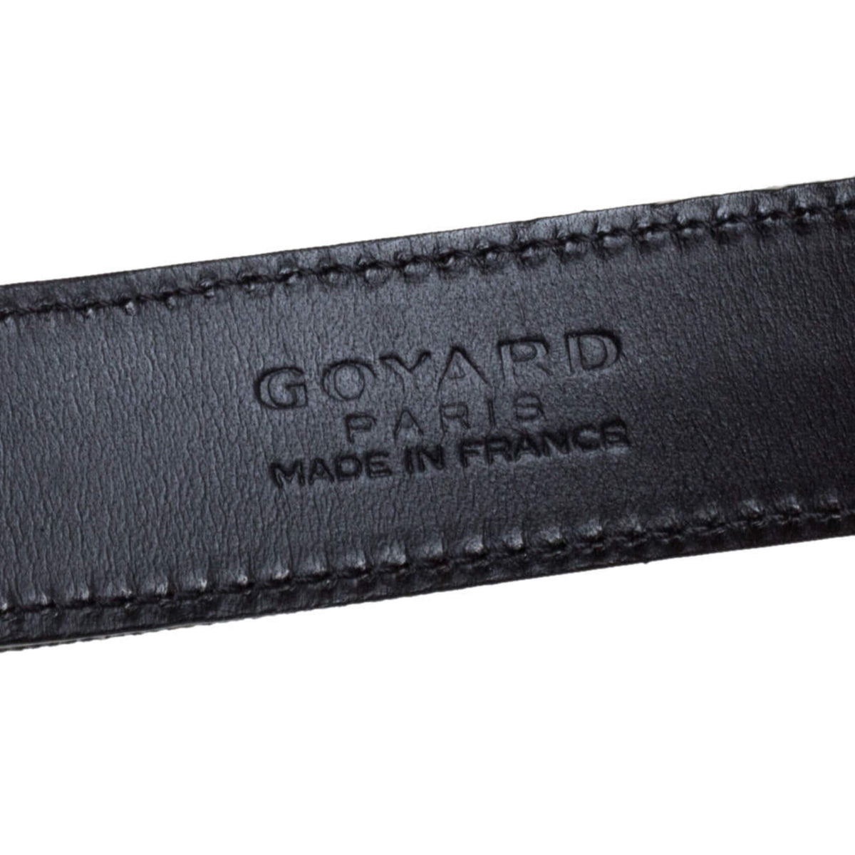Goyard Florida Belt, Black / 100cm