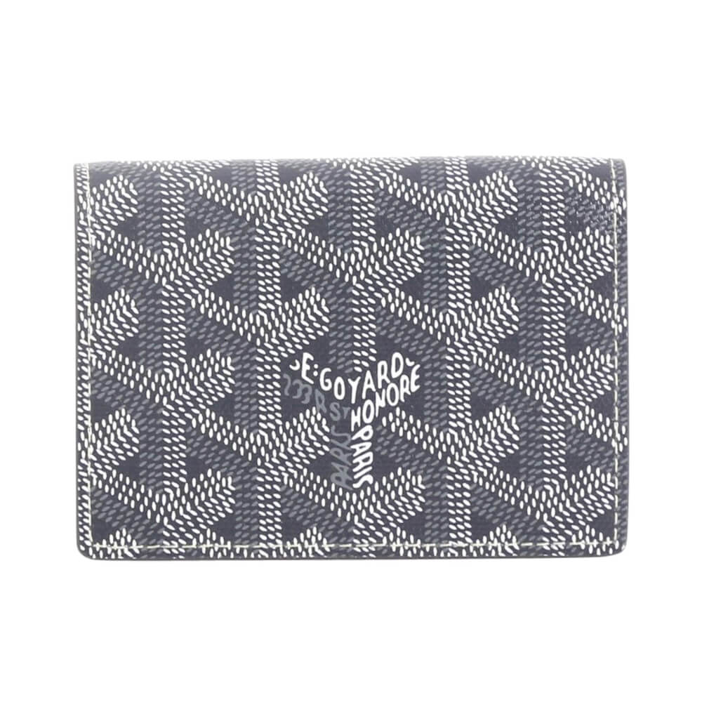 Goyard Malesherbes Card Wallet, Grey